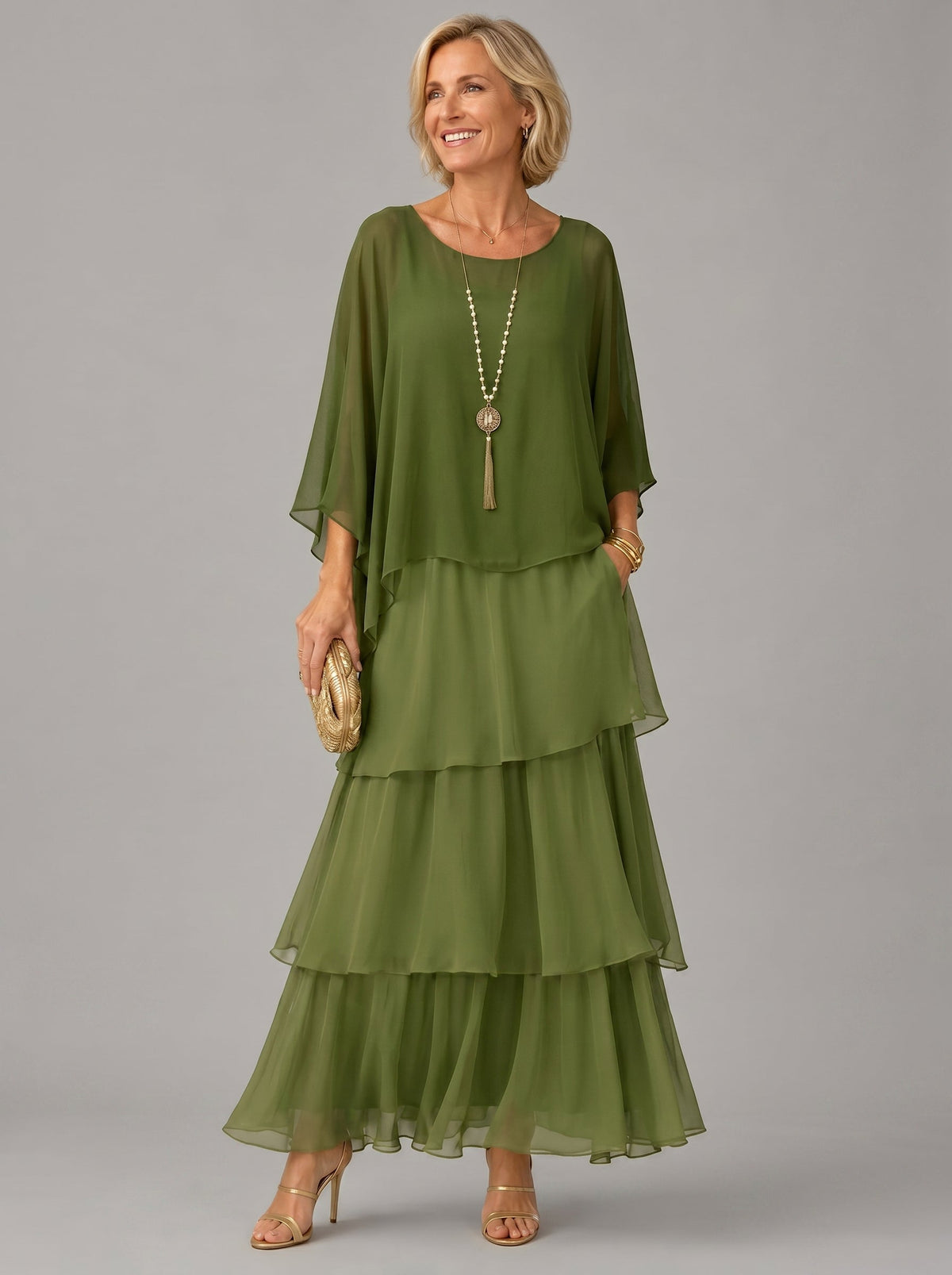 Elegant Flowing Maxi Dress