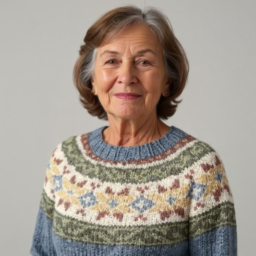 Ingrid Nordic Fair Isle Sweater