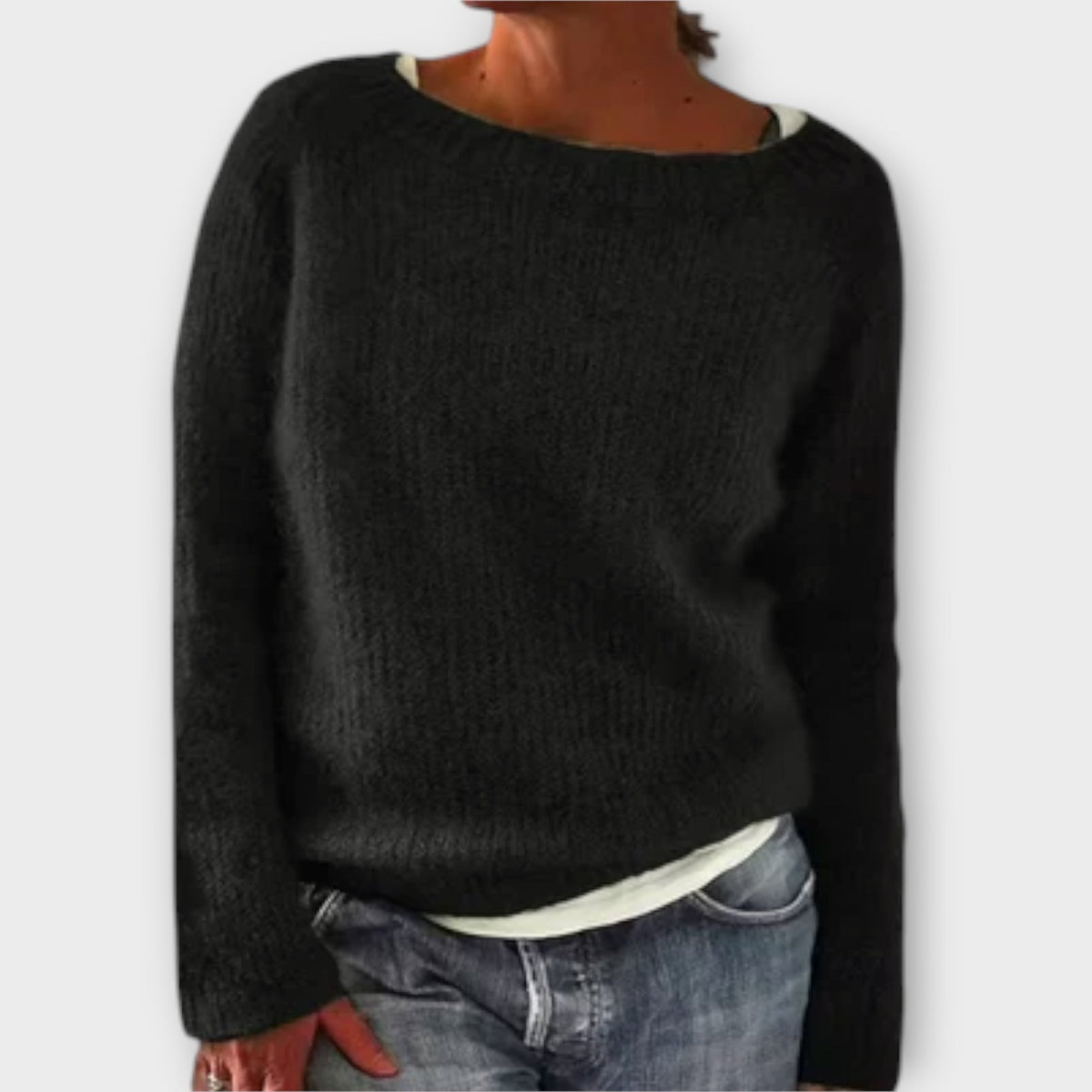 Astrid Fair Isle Yoke Sweater
