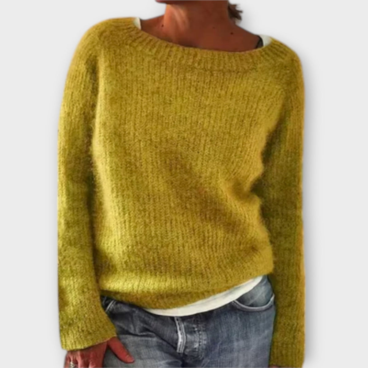 Astrid Fair Isle Yoke Sweater