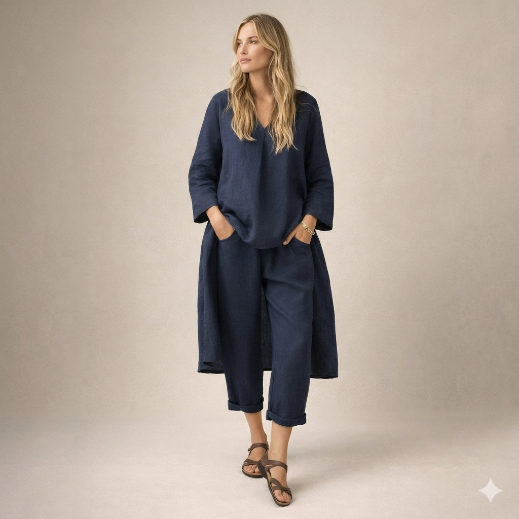 Sarah | Easy Linen Set