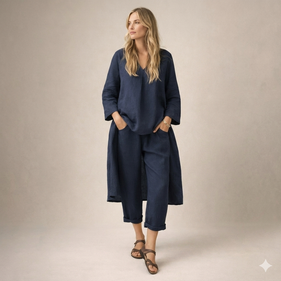 Sarah | Easy Linen Set