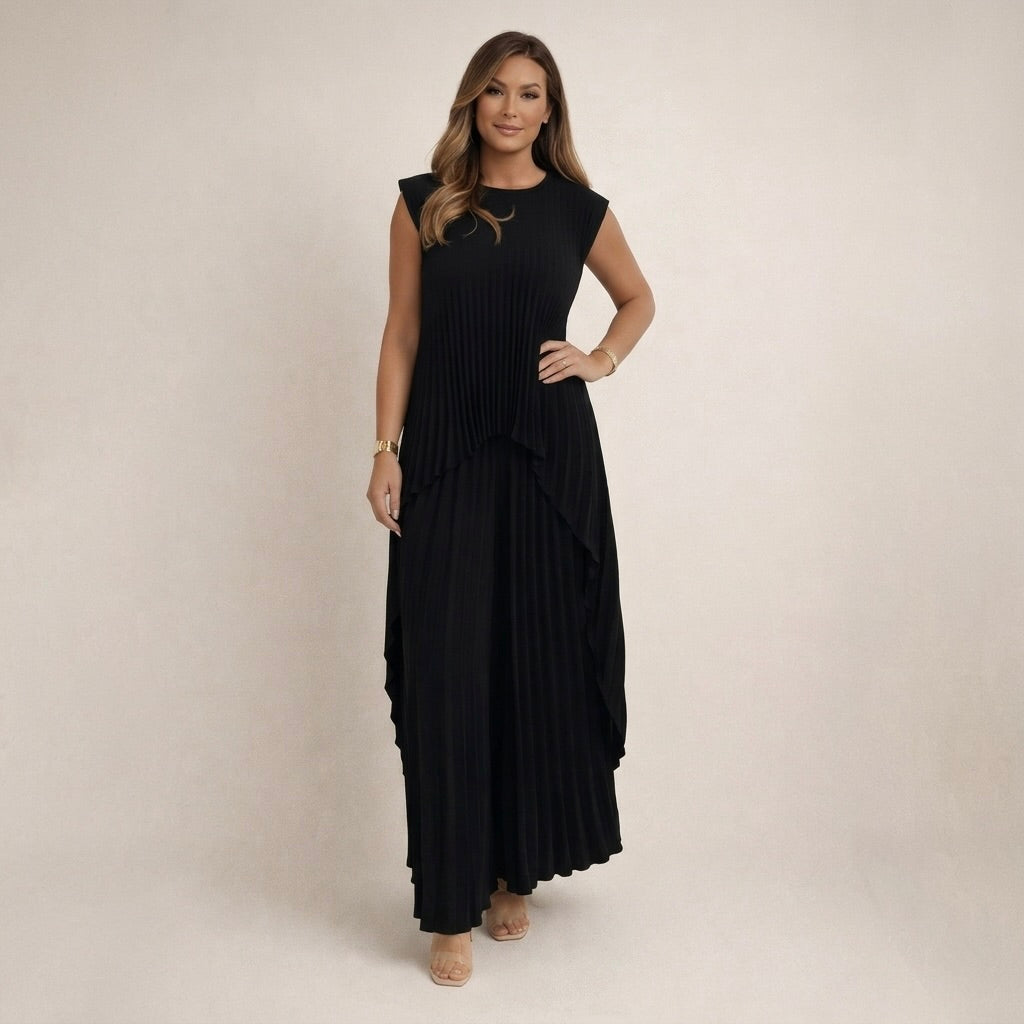Sophie | Chic Pleated Set
