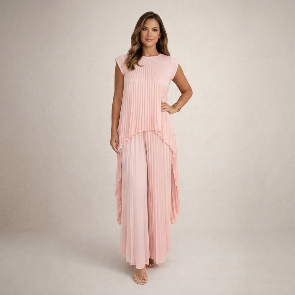 Sophie | Chic Pleated Set