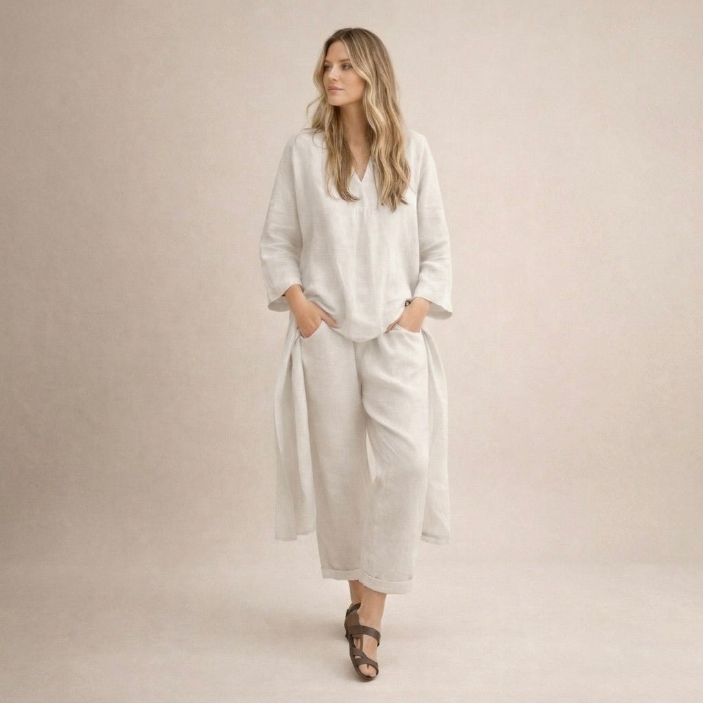Sarah | Easy Linen Set