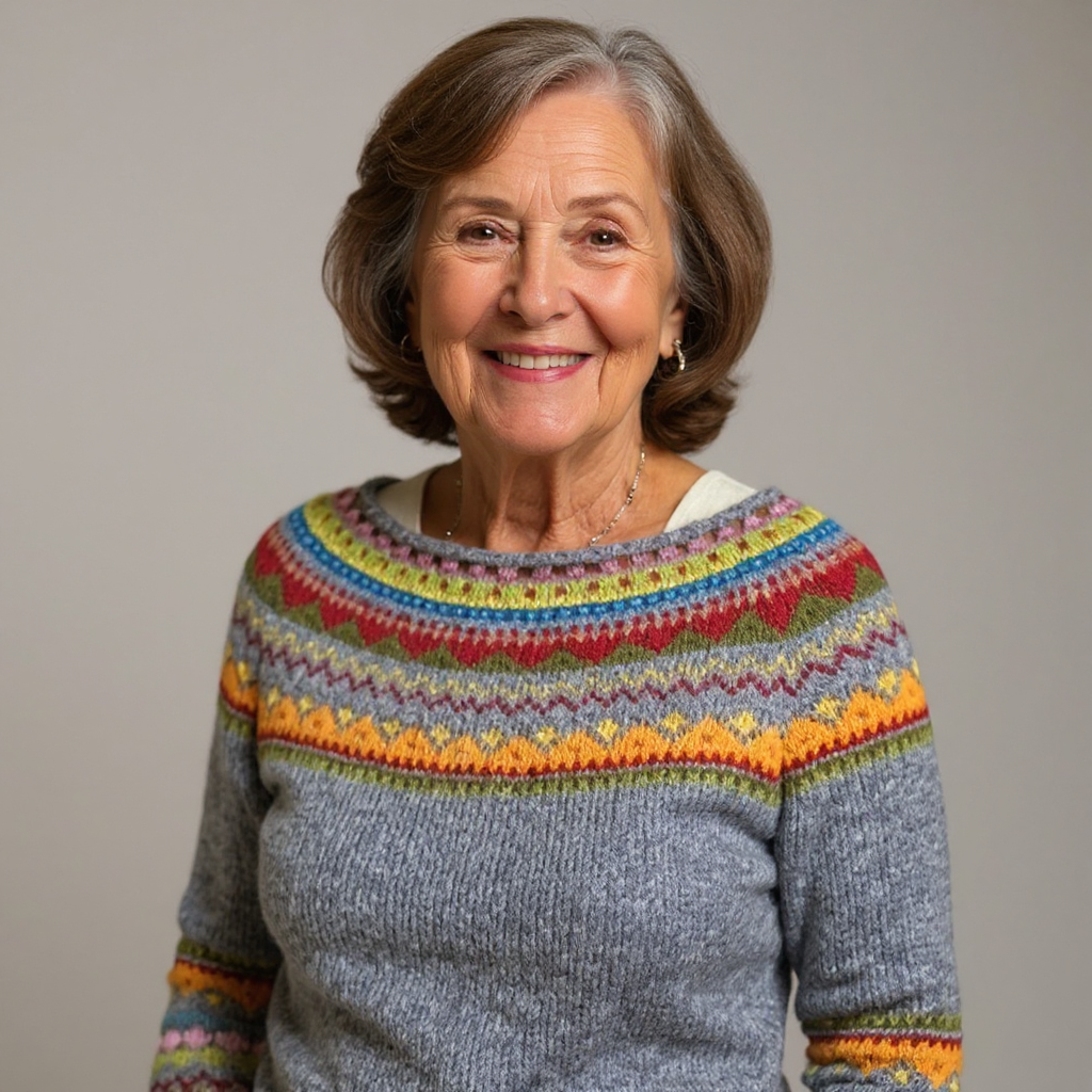 Wren Fair Isle Knit Sweater