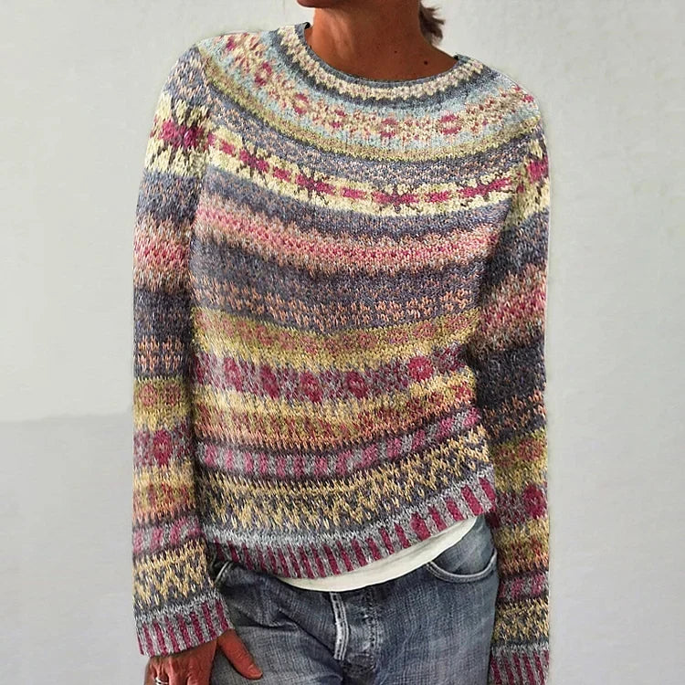 Edda Icelandic Fair Isle Sweater