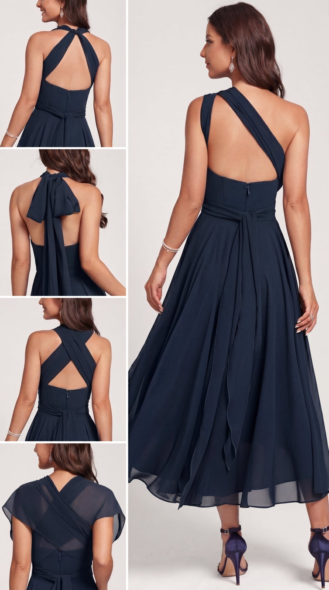 Cora - Dress with Open Back