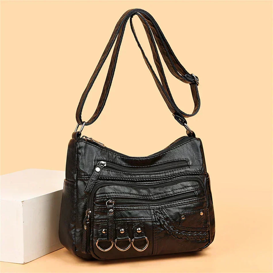 Maria | Multi-Pocket Shoulder Bag