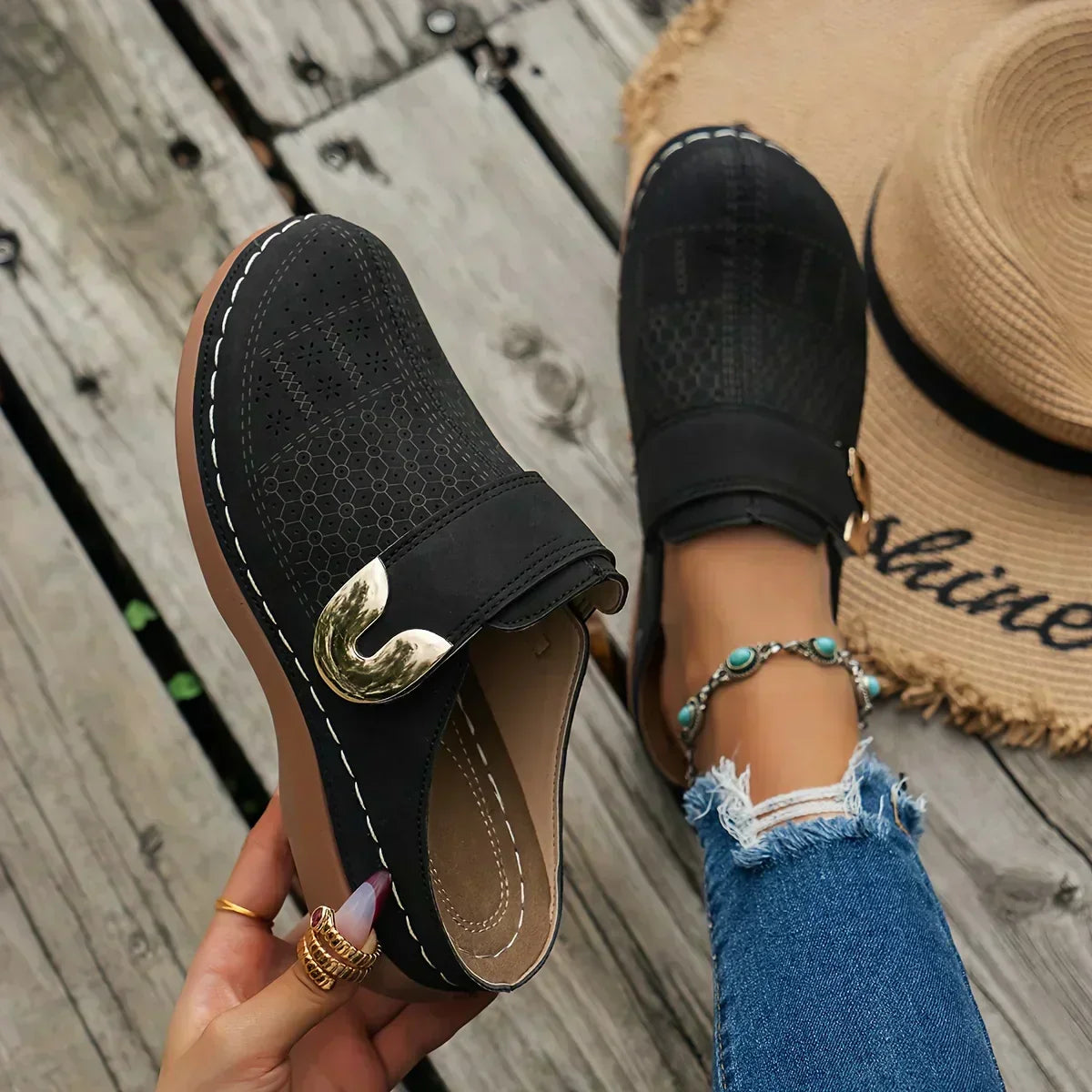 Emily | Chic Wedge Sandals