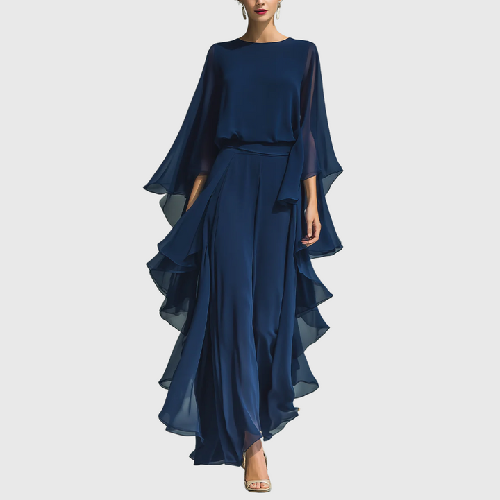 Aurelia | Elegant and Flowing Evening Jumpsuit