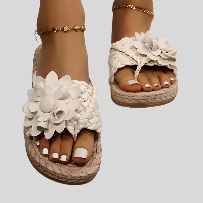 Jean | Women's Floral Sandals