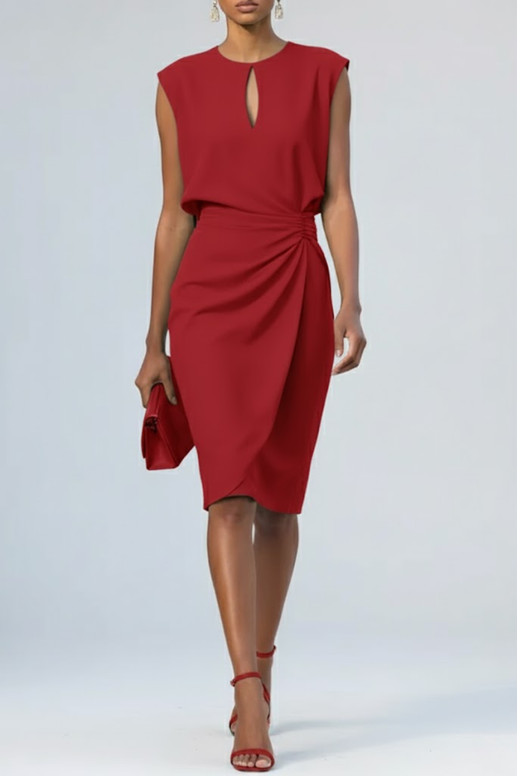 JULIANA | Ruched Midi
