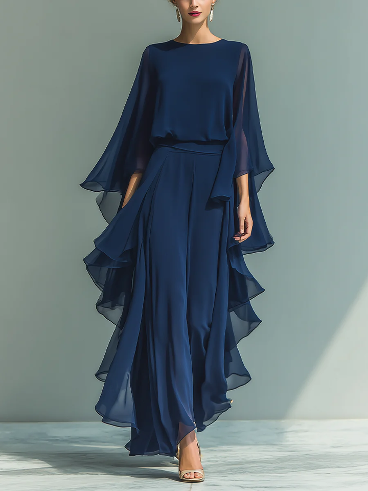 Aurelia | Elegant and Flowing Evening Jumpsuit