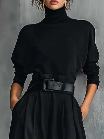 Maya | Turtleneck Two-Piece Set
