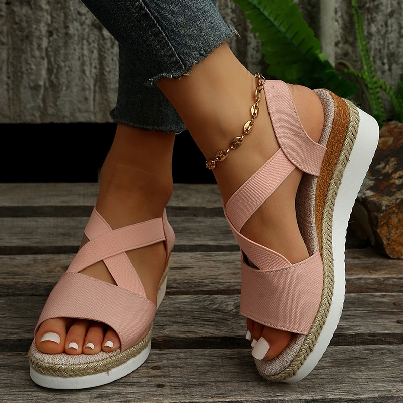Kristy | Chic Crisscross Sandals