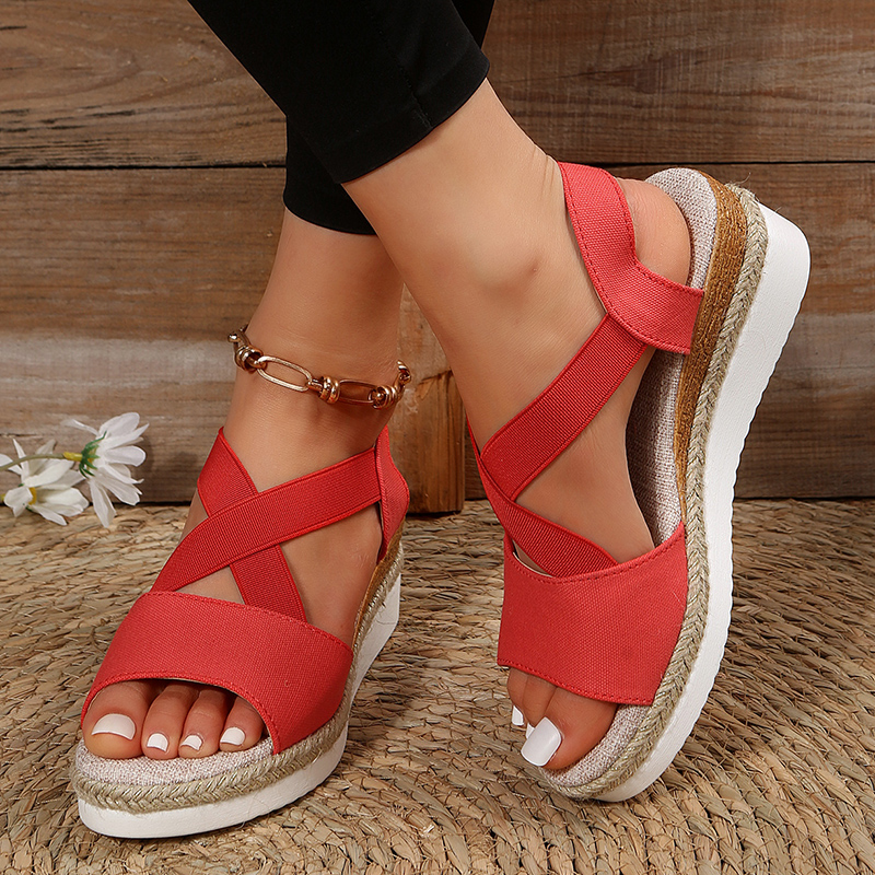 Kristy | Chic Crisscross Sandals