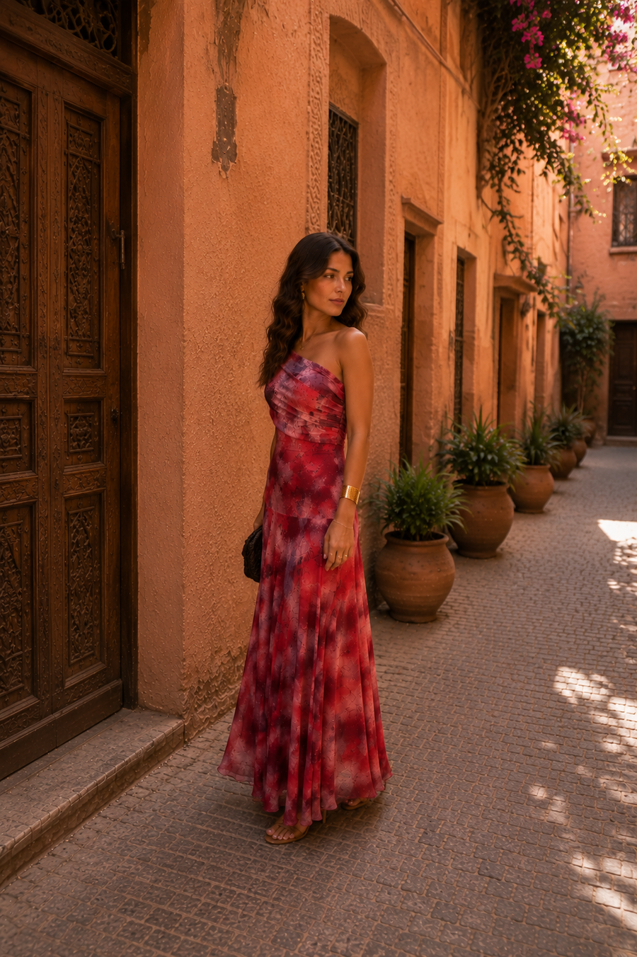 Toledo Dress in Red | LIMITED EDITION
