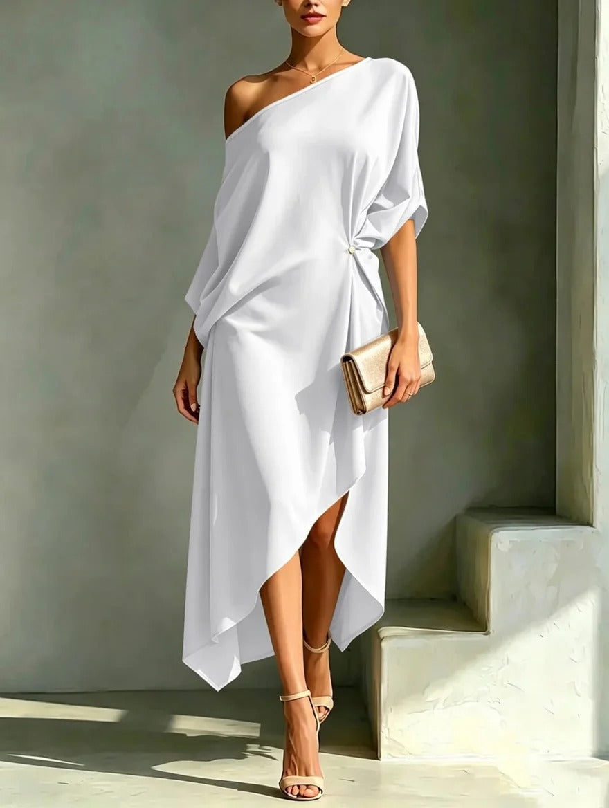Bella | Elegant Asymmetrical Dress