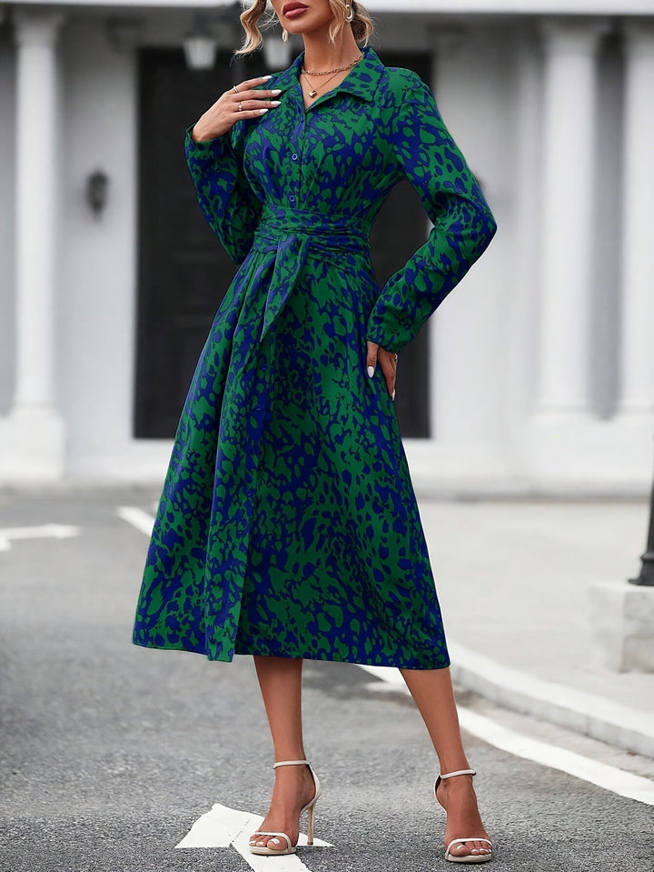 Zafira™ | Geometric Shirt Dress