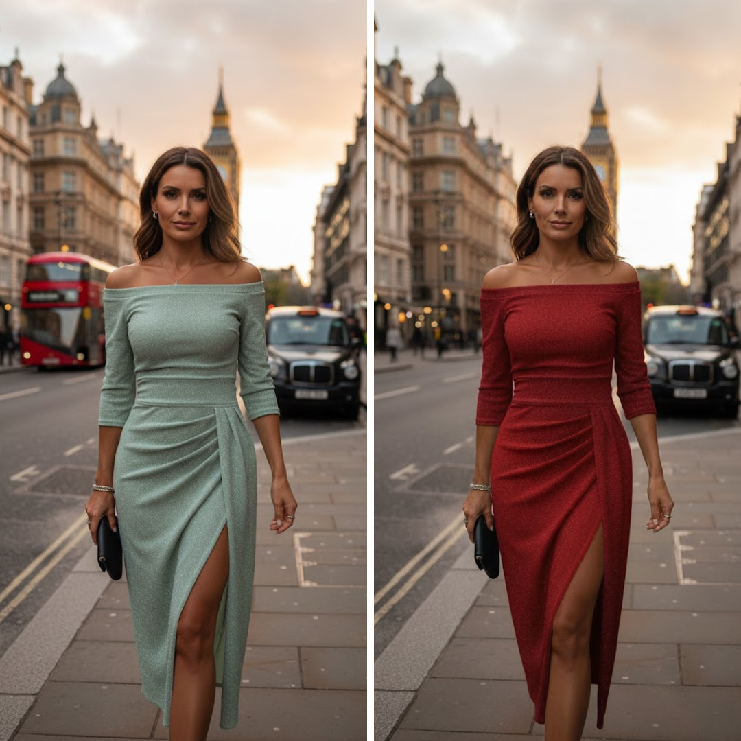 Stella™ | Maxi Dress with Halter Neck