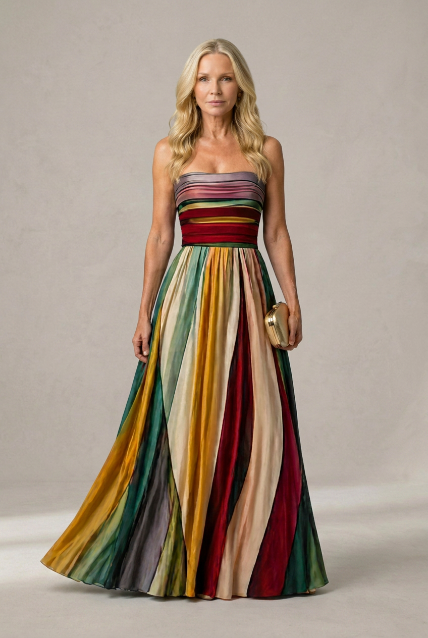 Sofia | Strapless A-Line Dress
