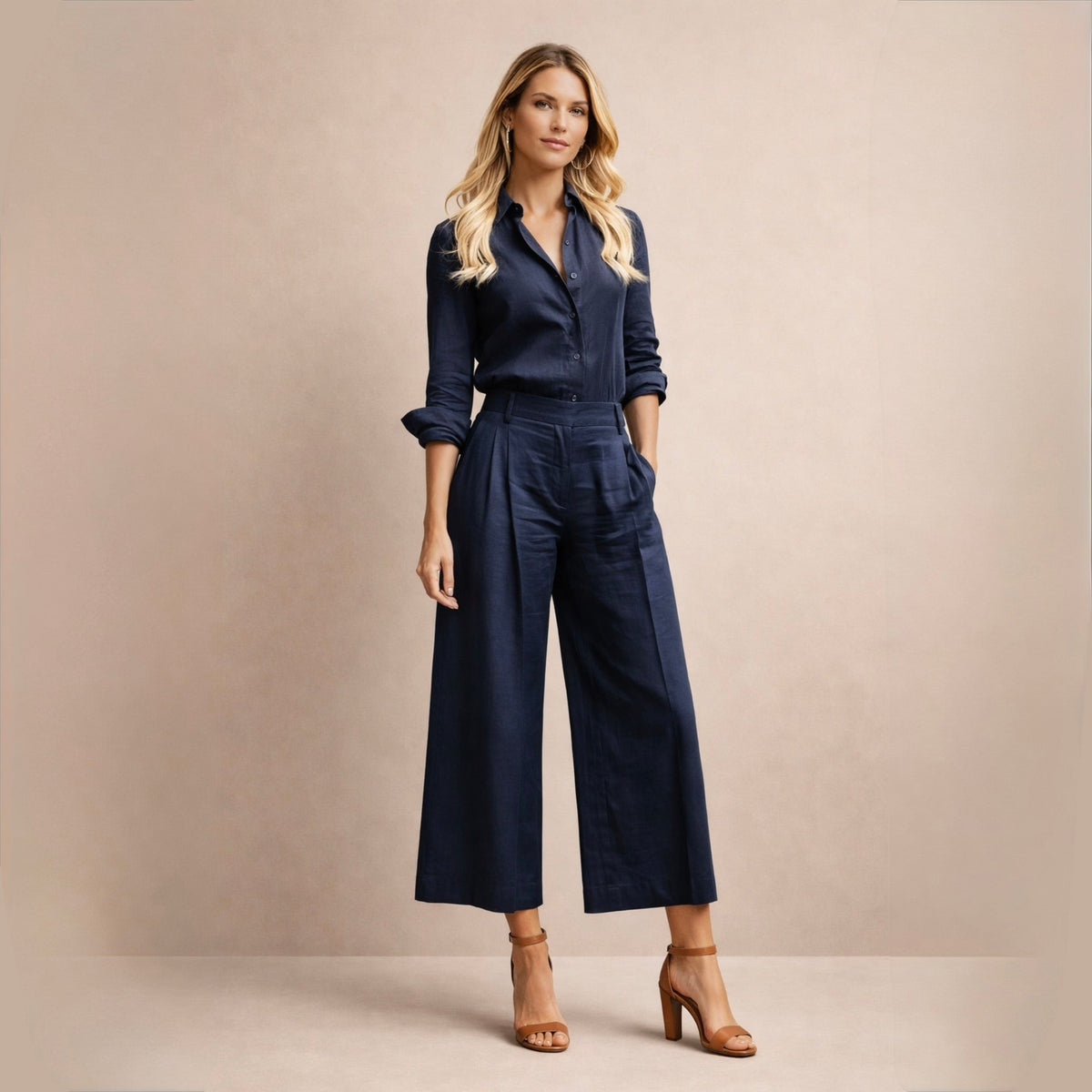 Chloe | Chic Linen Set