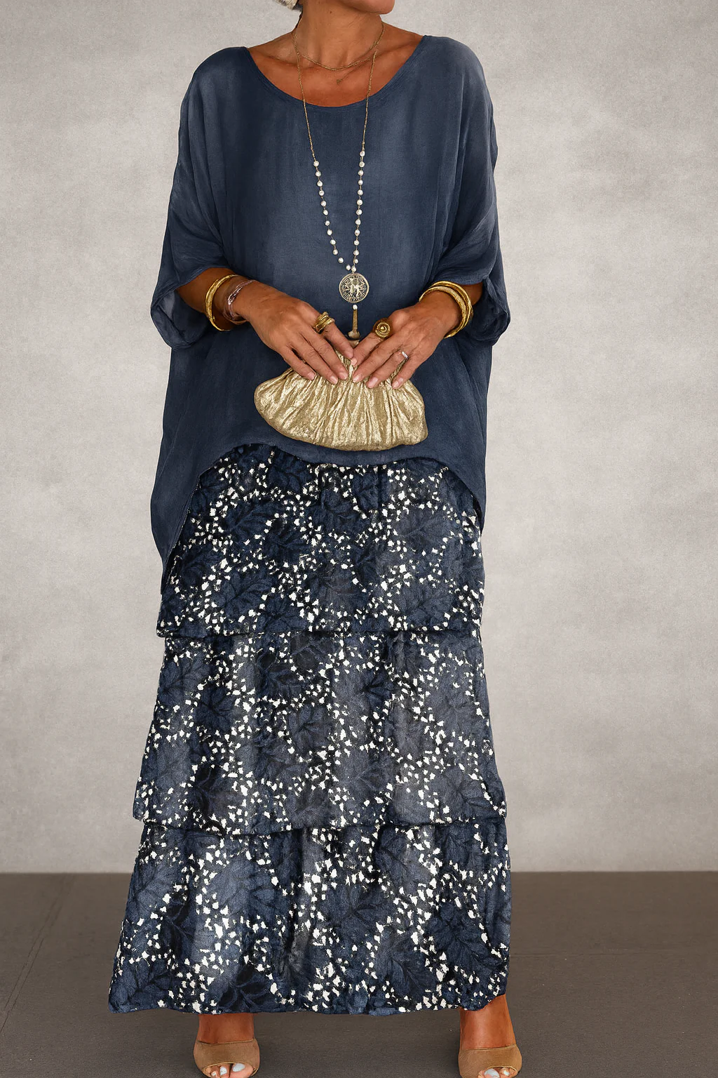 Elegant Flowing Maxi Dress