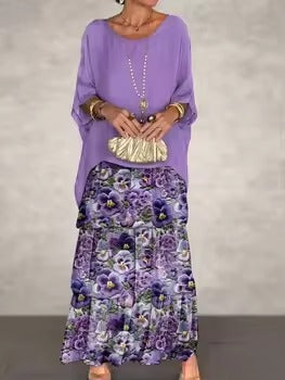 Elegant Flowing Maxi Dress