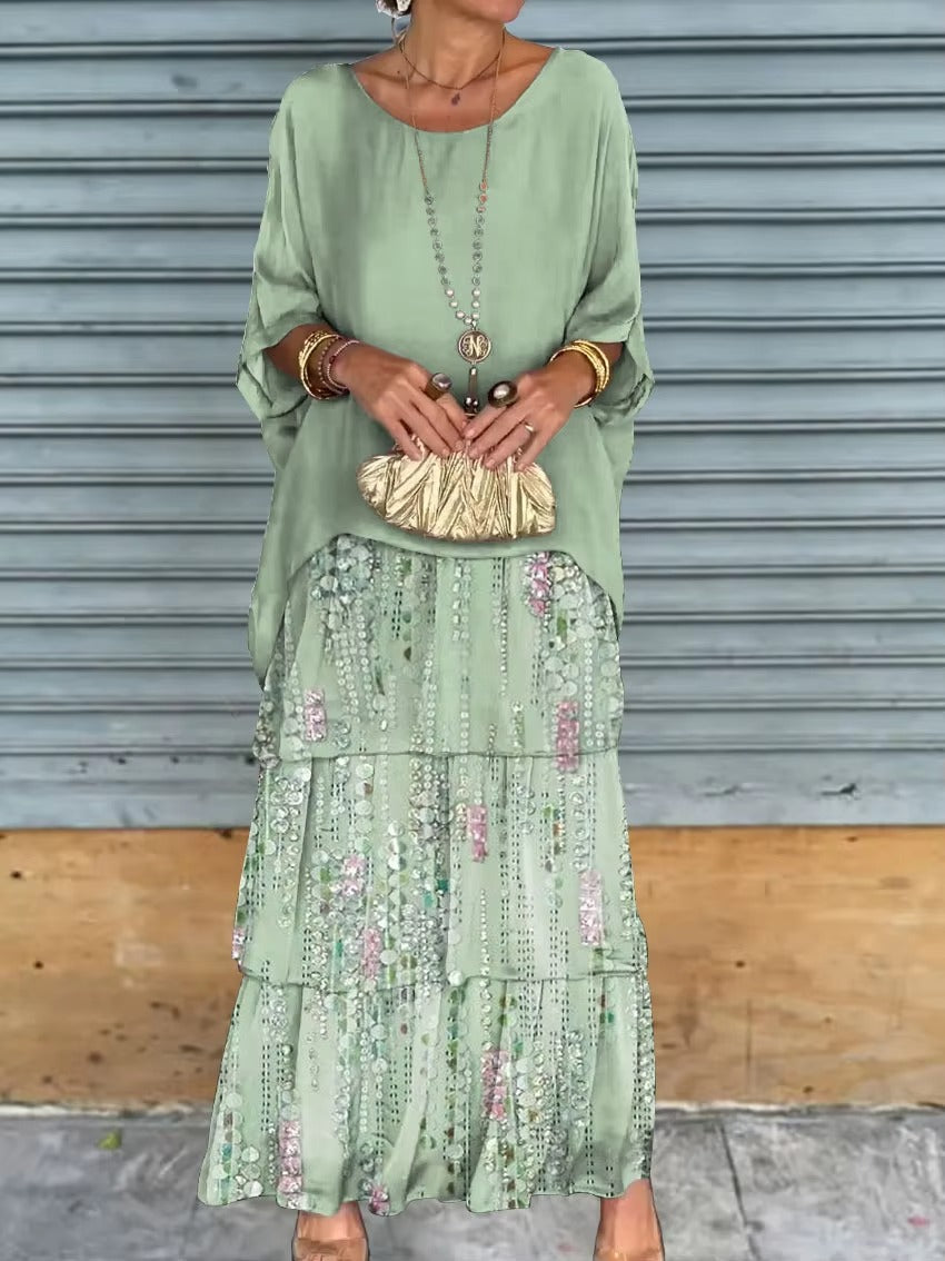 Elegant Flowing Maxi Dress