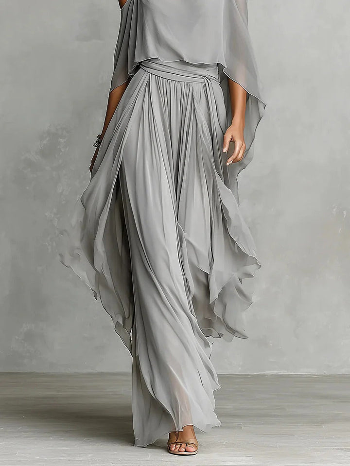 Isabela | Gray Fluid Set