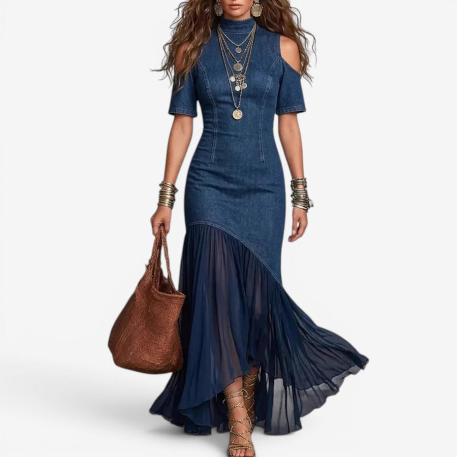 Pietra - Long Denim Dress