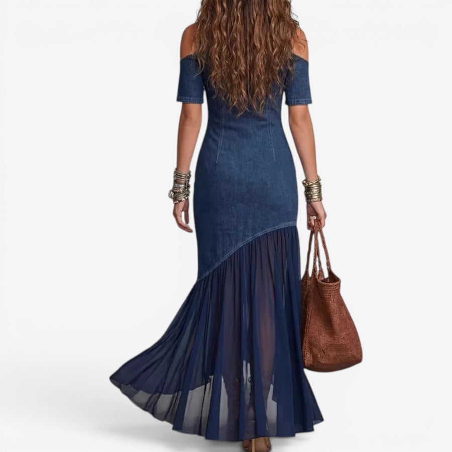 Pietra - Long Denim Dress