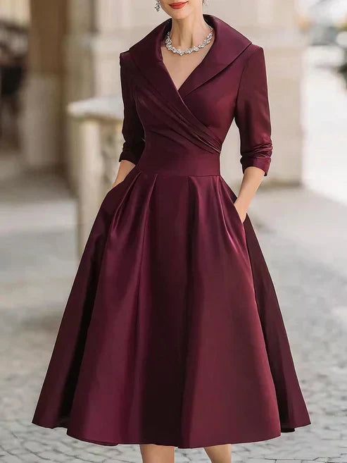 ALICJA | Elegant Midi Dress