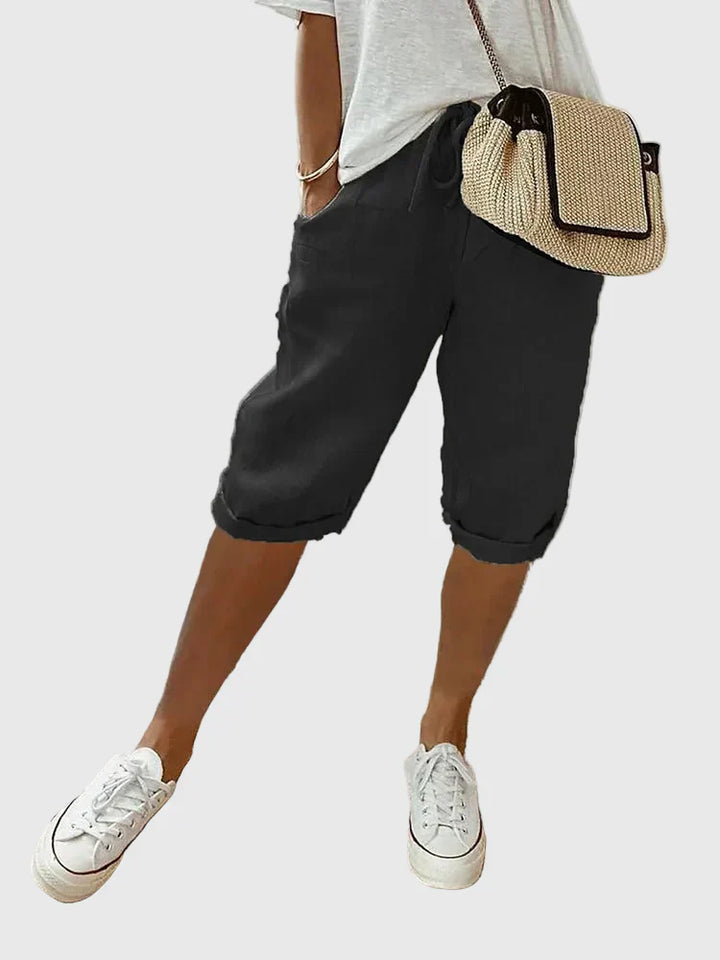 Sherry™ | Soft Tailored Comfort Shorts