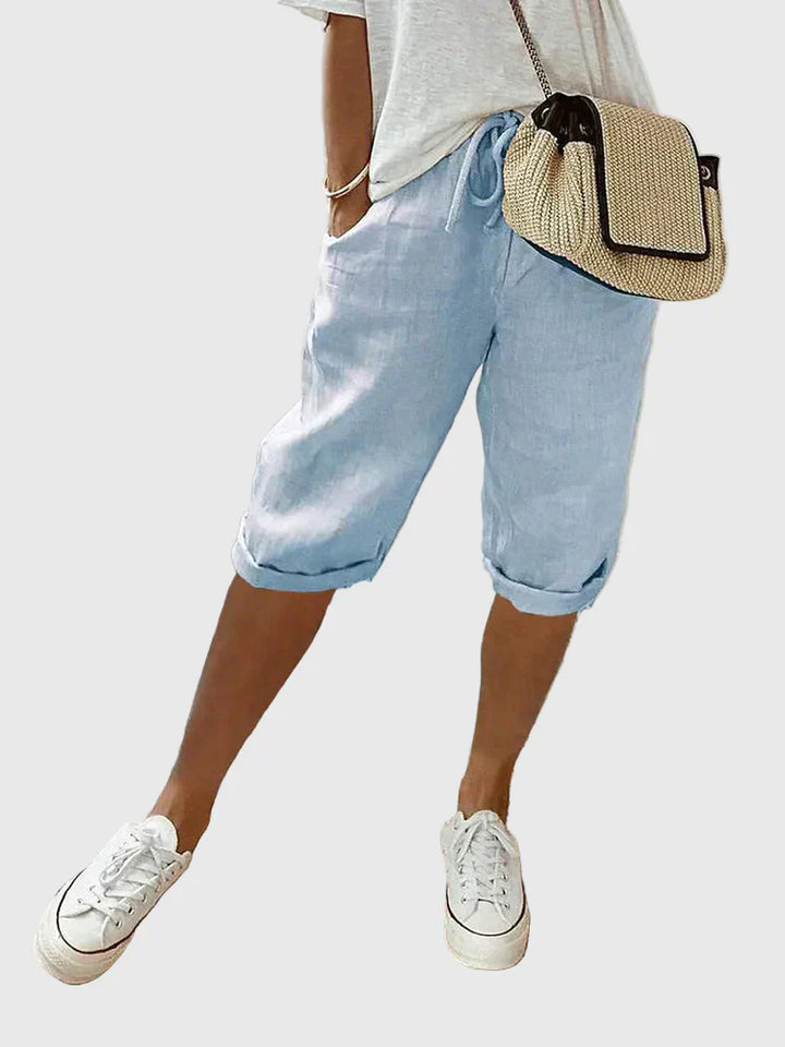 Sherry™ | Soft Tailored Comfort Shorts