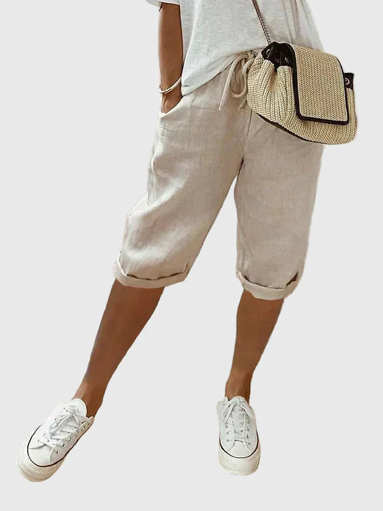 Sherry™ | Soft Tailored Comfort Shorts