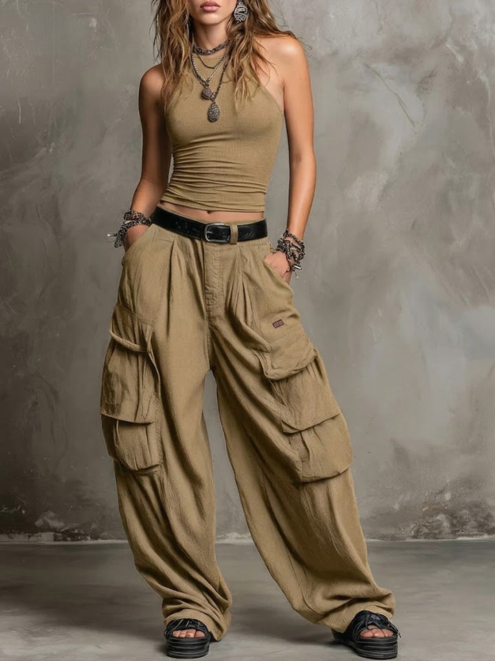 Geneva | Cargo suit with urban chic charm