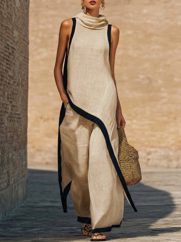 Marisol | Sleeveless Top & Wide-Leg Pants Two-Piece Set