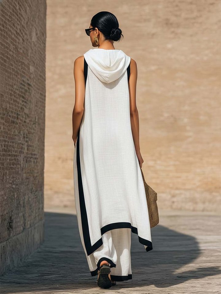 Marisol | Sleeveless Top & Wide-Leg Pants Two-Piece Set
