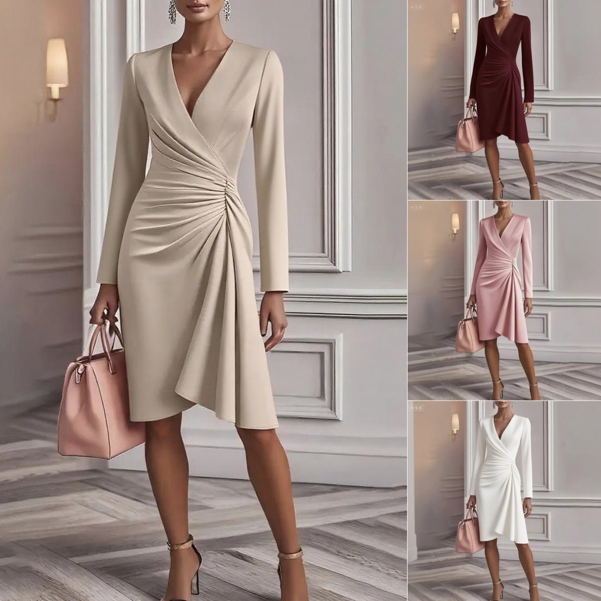 AVELISSE | Draped Midi